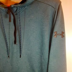Under armour green hoodie L